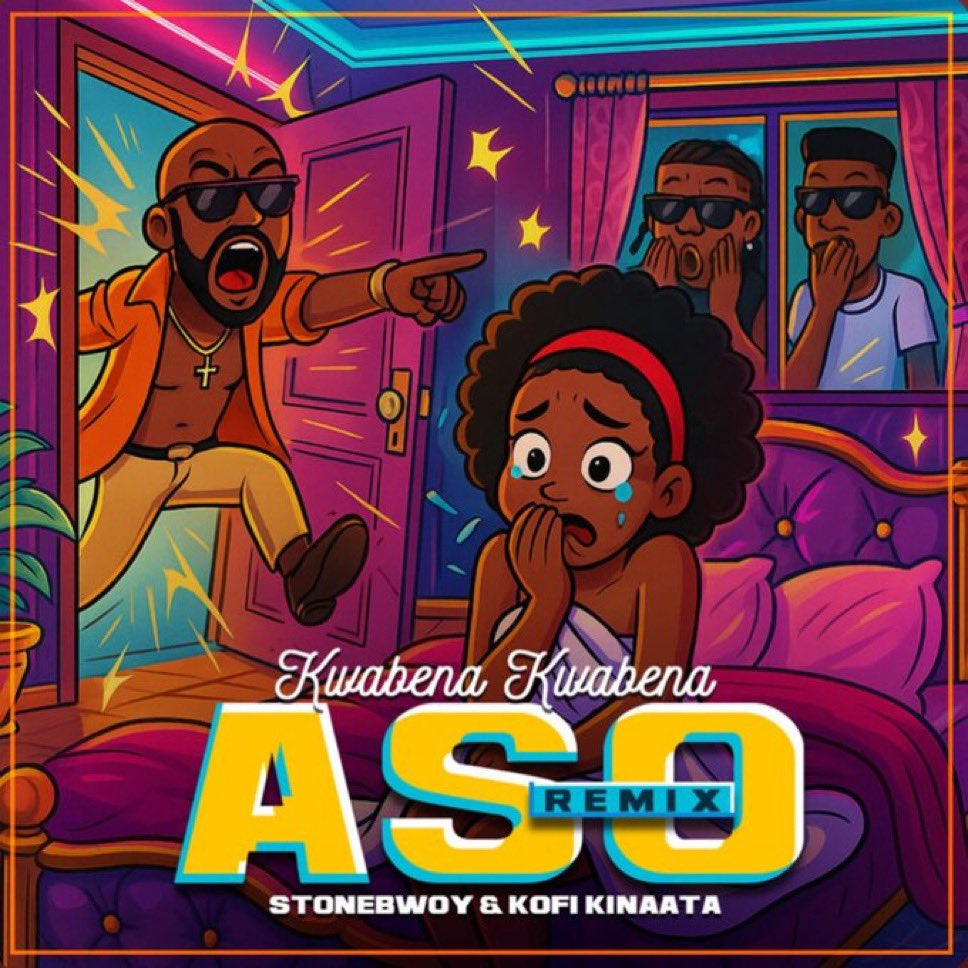 Ghana Music: Kwabena Kwabena Features Kinaata & Stonebwoy on ‘Asor’ Remake