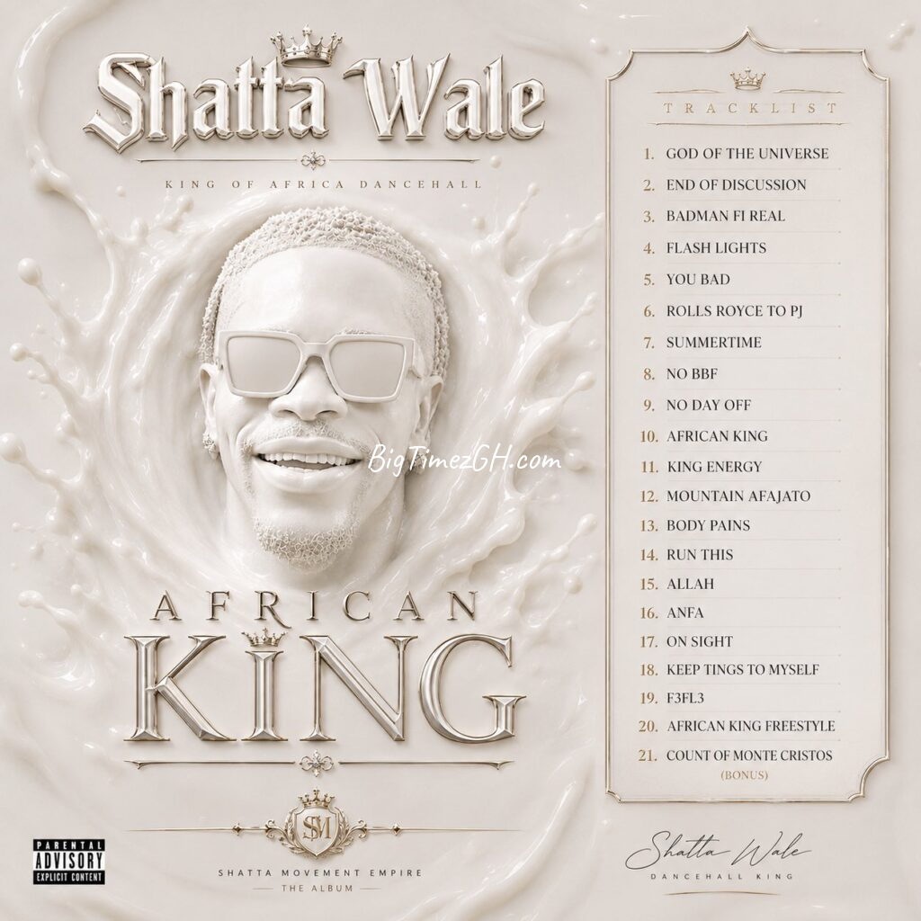 Shatta Wale Unveils Powerful 21-Track African King Album 2 20260717 130214