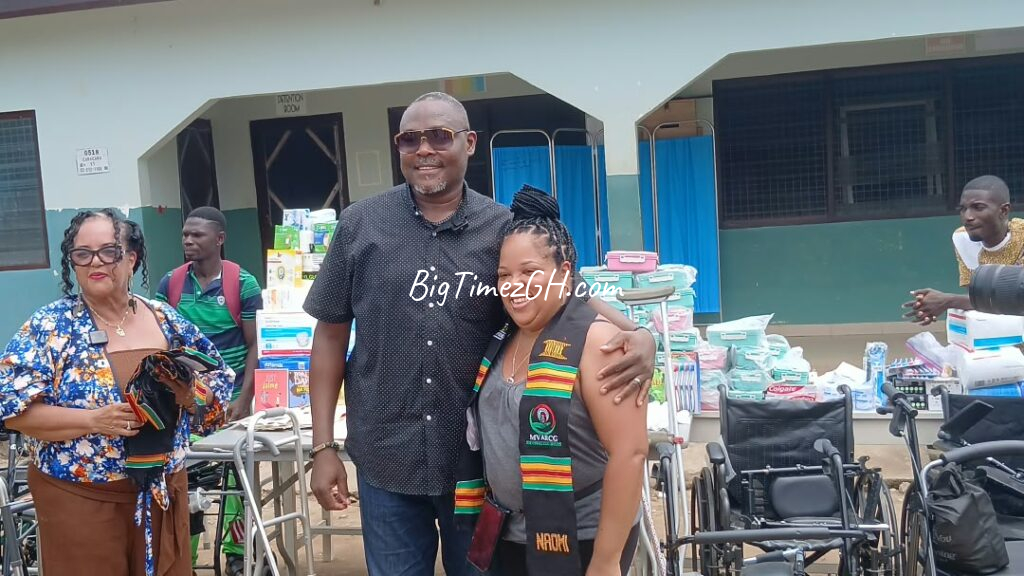MP, African American Health Professionals Boost Kwawprow Health Centre with Medical Supplies Donation 3 IMG 20260822 WA0002